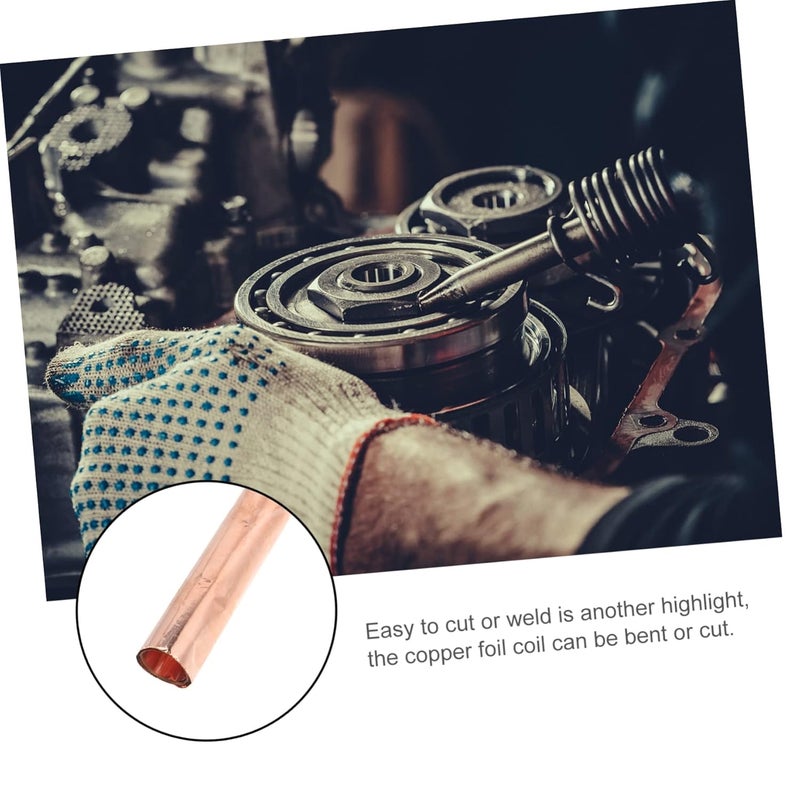 Cabilock 5 Sets Copper Foil Sheets For Crafts Electrical Repair High Conductivity - Image 5